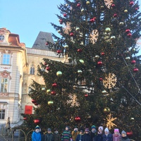 Vánoční vycházka na Staroměstské náměstí - 1. třída